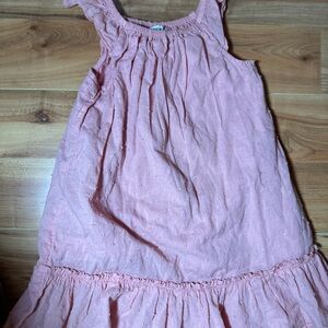 Old Navy Pink Ruffled Tiered Sundress